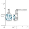 Gemstone and Diamond Earrings