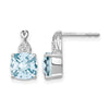 Gemstone and Diamond Earrings