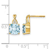 Gemstone and Diamond Earrings