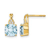 Gemstone and Diamond Earrings