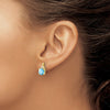 Gemstone and Diamond Earrings