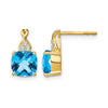 Gemstone and Diamond Earrings