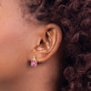 Gemstone and Diamond Earrings