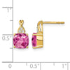 Gemstone and Diamond Earrings