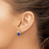 Gemstone and Diamond Earrings