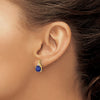 Gemstone and Diamond Earrings