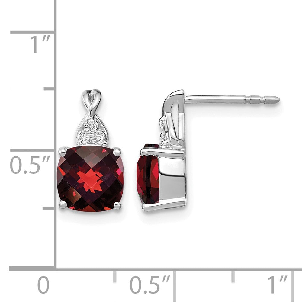 Gemstone and Diamond Earrings
