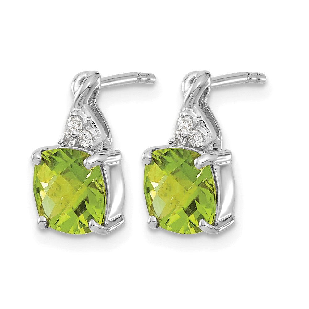 Gemstone and Diamond Earrings