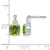 Gemstone and Diamond Earrings