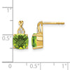Gemstone and Diamond Earrings