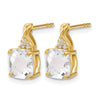 Gemstone and Diamond Earrings