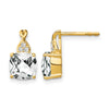 Gemstone and Diamond Earrings