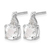 Gemstone and Diamond Earrings