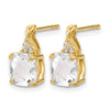 Gemstone and Diamond Earrings