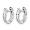 Diamond Hinged Hoop Earrings