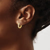 Diamond Hinged Hoop Earrings