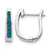 Diamond Hinged Hoop Earrings
