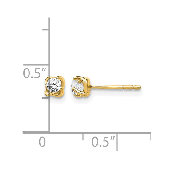 Diamond Post Earrings