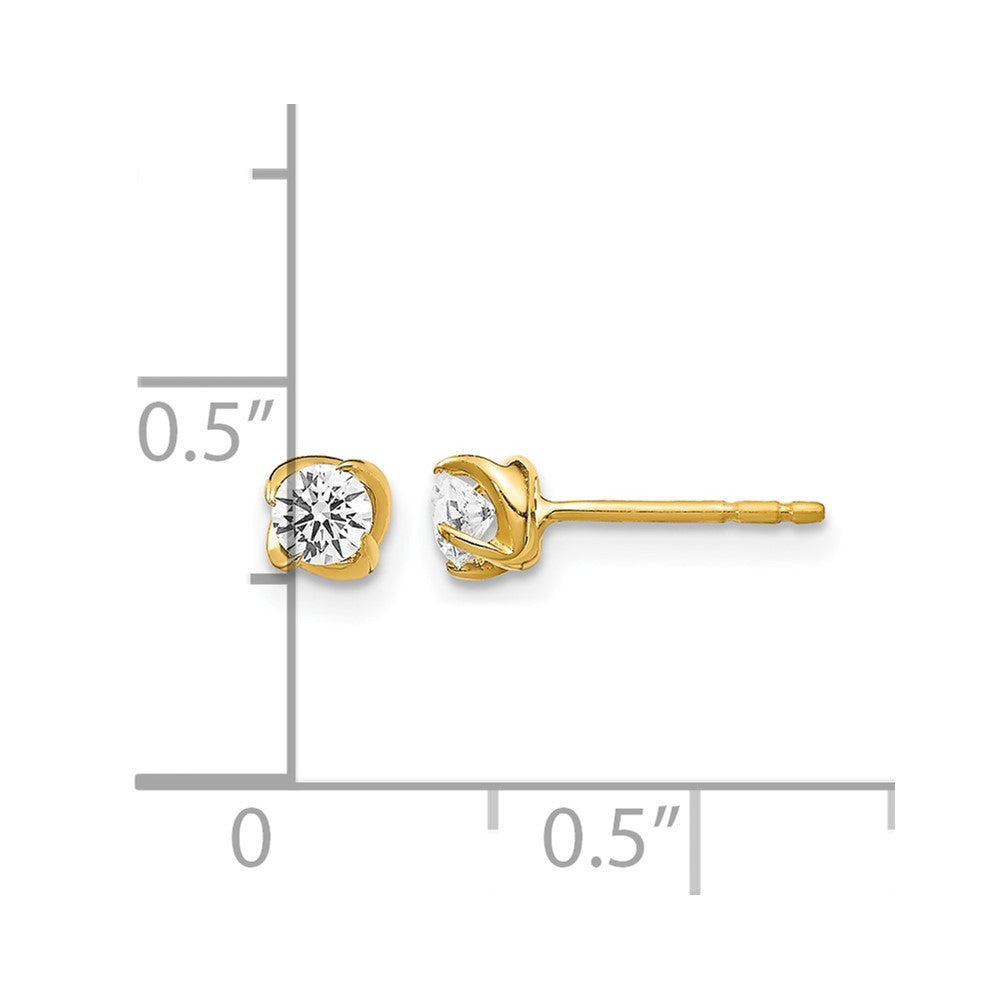 Diamond Twist Earrings