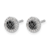 Diamond Cluster Post Earrings