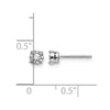 Diamond Cluster Post Earrings