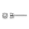 Diamond Cluster Post Earrings