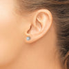 Diamond Cluster Post Earrings