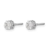 Diamond Cluster Post Earrings