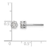 Diamond Cluster Post Earrings