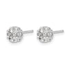 Diamond Cluster Earringss