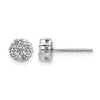 Diamond Cluster Earringss