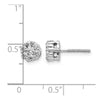 Diamond Cluster Earringss