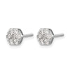 Diamond Cluster Post Earrings