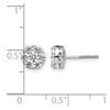 Diamond Cluster Post Earrings