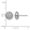 Diamond Cluster Post Earrings