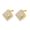 14K Lab Grown VS/SI+ G+ Dia Post Earrings