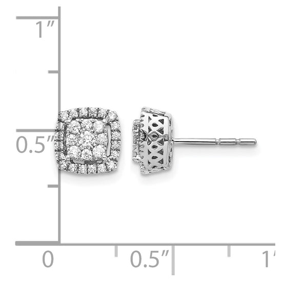 Diamond Post Earrings
