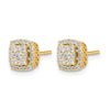 Diamond Post Earrings