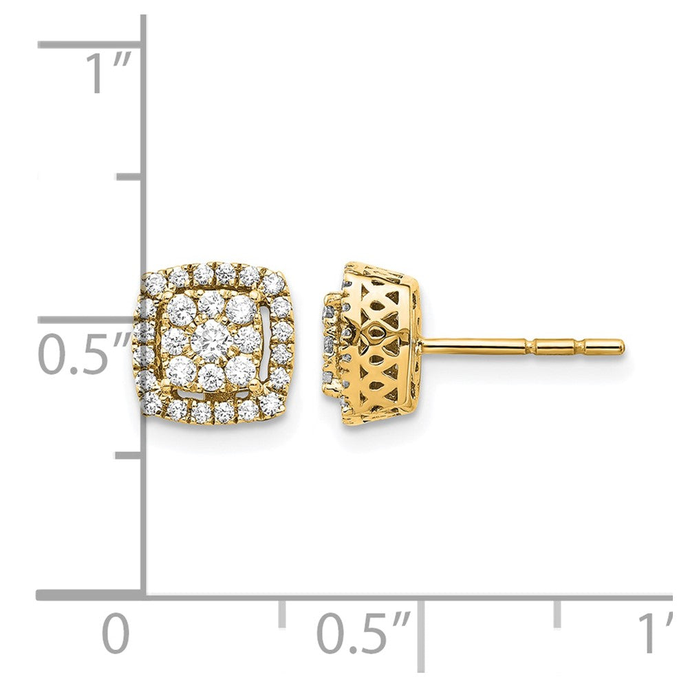 Diamond Post Earrings