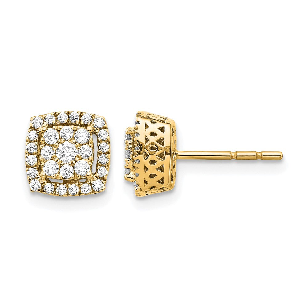 Diamond Post Earrings