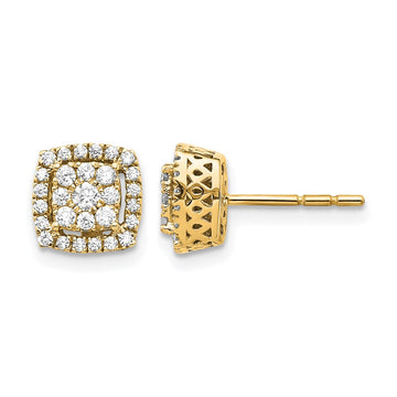Diamond Post Earrings