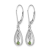 Diamond Leverback Earrings
