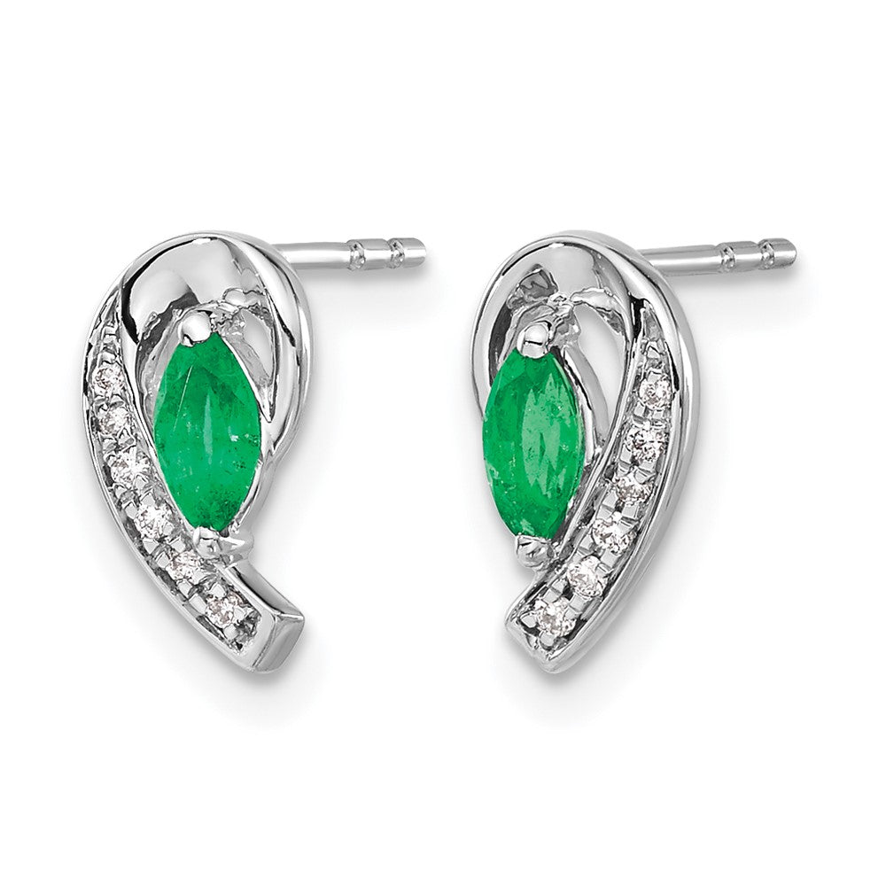 Diamond & Gemstone Post Earrings