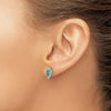 Diamond & Gemstone Post Earrings