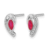 Diamond & Gemstone Post Earrings