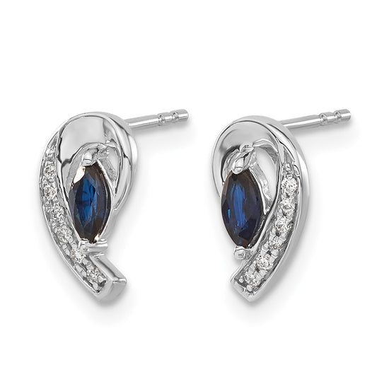 Diamond & Gemstone Post Earrings