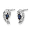 Diamond & Gemstone Post Earrings