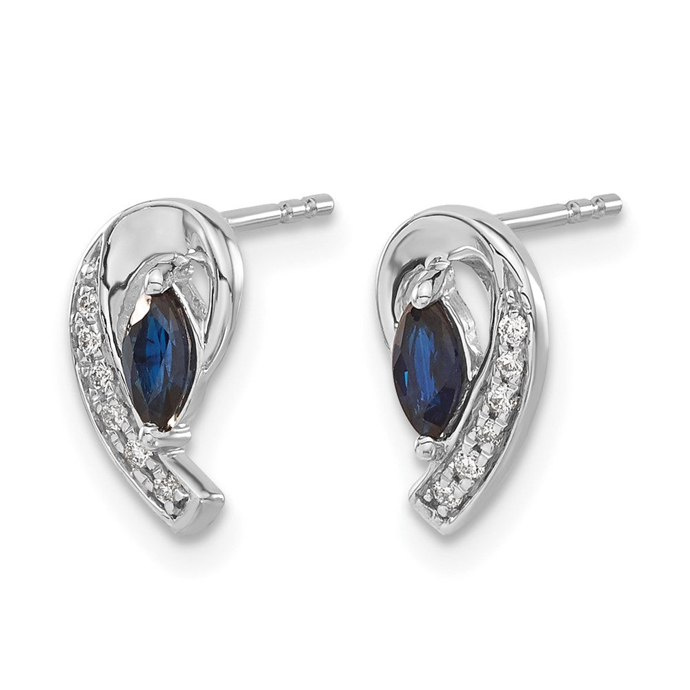 Diamond & Gemstone Post Earrings