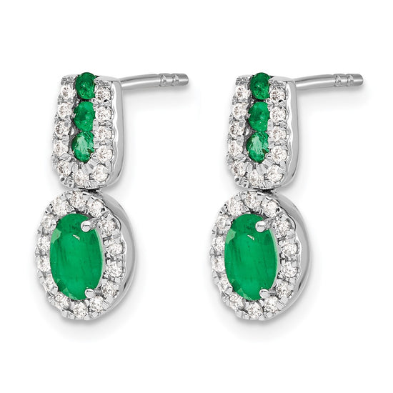 Diamond & Gemstone Post Earrings