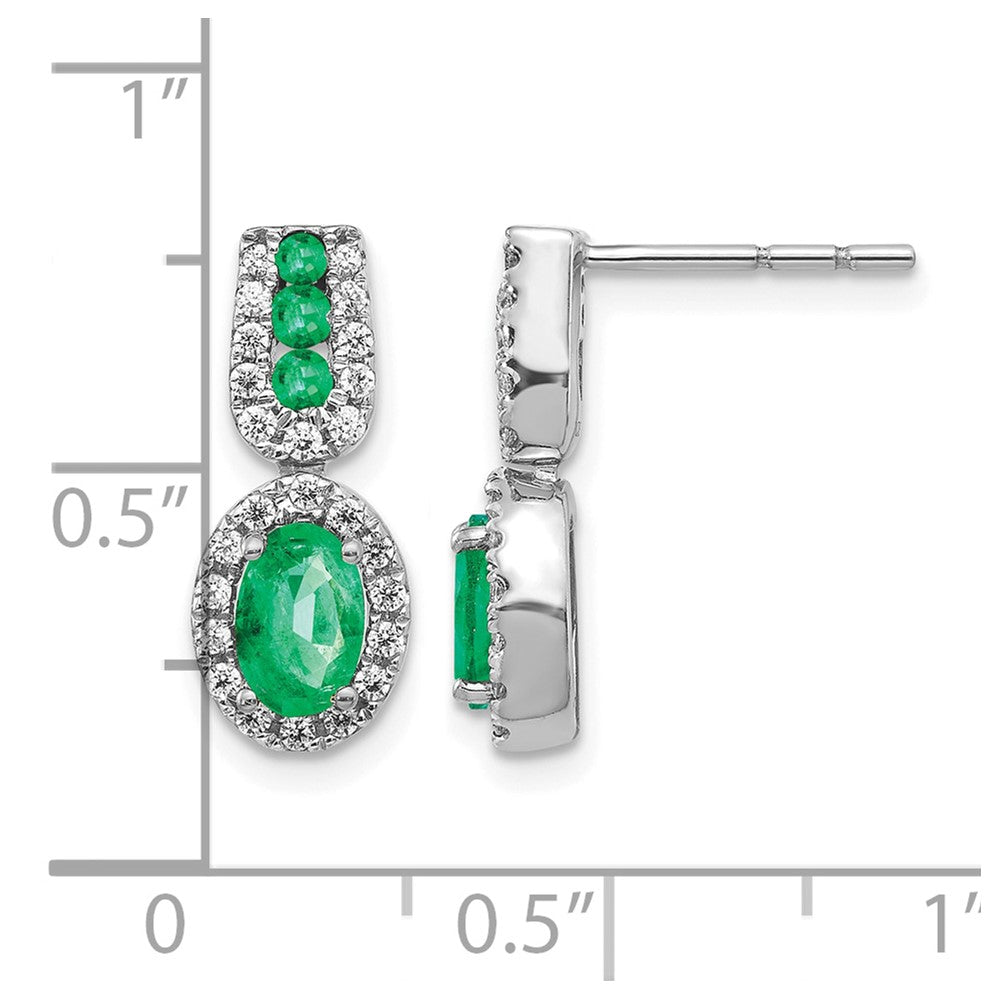 Diamond & Gemstone Post Earrings
